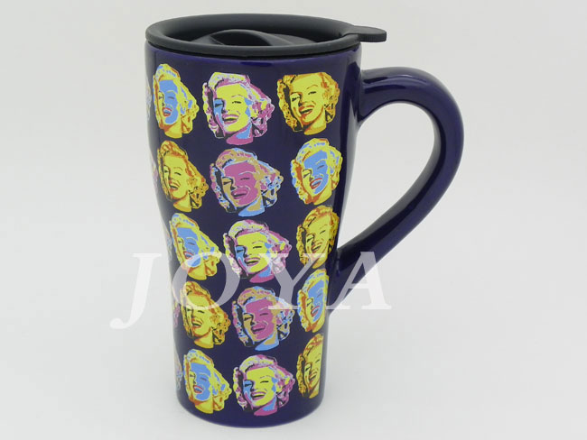 Mug with lid