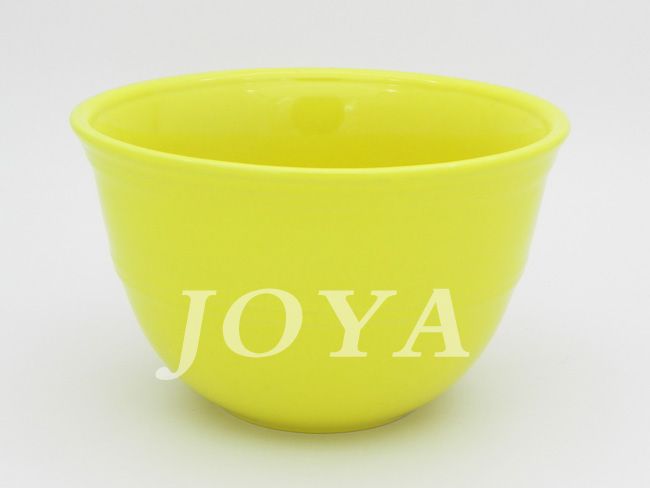 color glaze bowl
